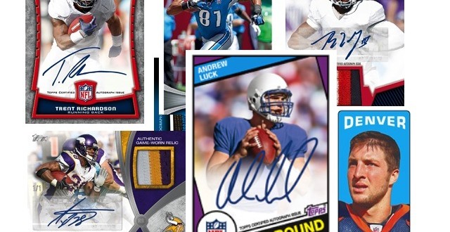 2012 Topps football checklist