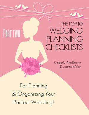 The Top 10 Wedding Planning Checklists (Part 2) - We love Checklists