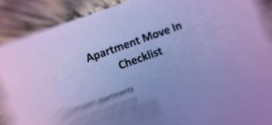 Moving into an Apartment Checklist