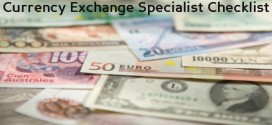 Currency Exchange Specialist Checklist